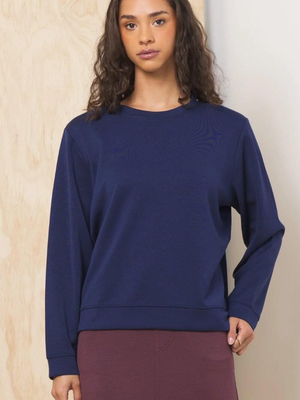 Vintage Havana Cloud Fleece Top